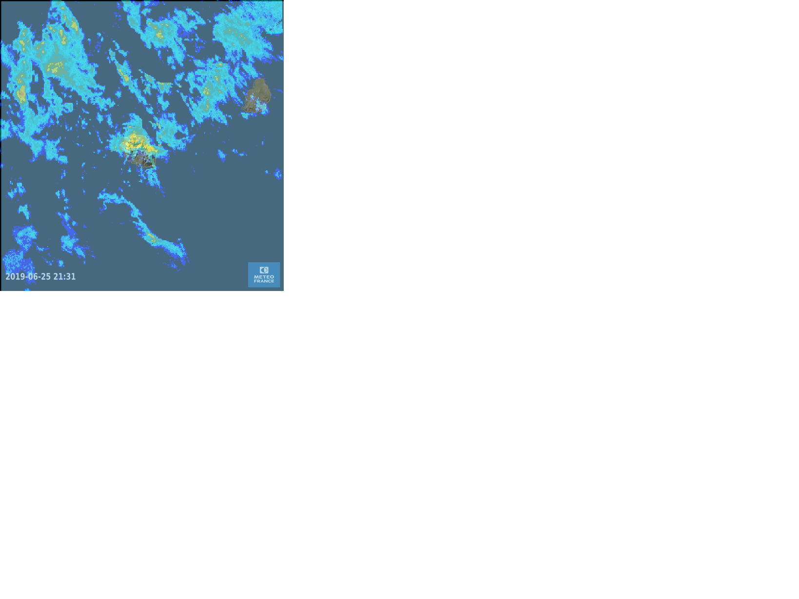 capture radar Meteo france 21H31 le 25.06.19.png, 138.87 Ko, 1639 x 1229